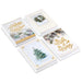 Hallmark Gold and White Winter Wishes boxed Christmas cards assortment, pack of 40, featuring elegant winter-inspired designs.