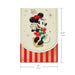 Hallmark Disney Minnie Mouse Holiday Note Pad with 75 sheets, featuring Minnie Mouse in a festive seasonal design.
