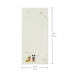 Hallmark Disney Mickey and Pluto Holiday Note Pad with 75 sheets, featuring Mickey Mouse and Pluto in a festive seasonal design.