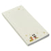 Hallmark Disney Mickey and Pluto Holiday Note Pad with 75 sheets, featuring Mickey Mouse and Pluto in a festive seasonal design.