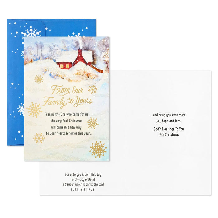 Hallmark God's Blessings Religious Boxed Christmas Cards Pack of 16