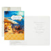 Hallmark Thomas Kinkade manger scene religious Christmas cards, pack of 12