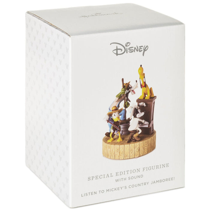 Disney Mickey Mouse and Friends Country Jamboree Musical Figurine