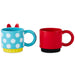 Disney Mickey Mouse and Minnie Mouse Stacking Mugs