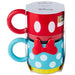 Disney Mickey Mouse and Minnie Mouse Stacking Mugs