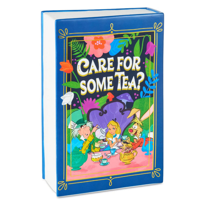 Disney Alice in Wonderland Book-Shaped Figurine With Light