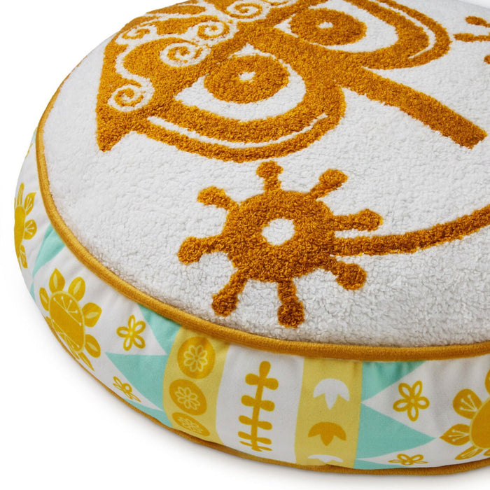 Hallmark : Disney It's a Small World Round Clock Face Pillow, 15