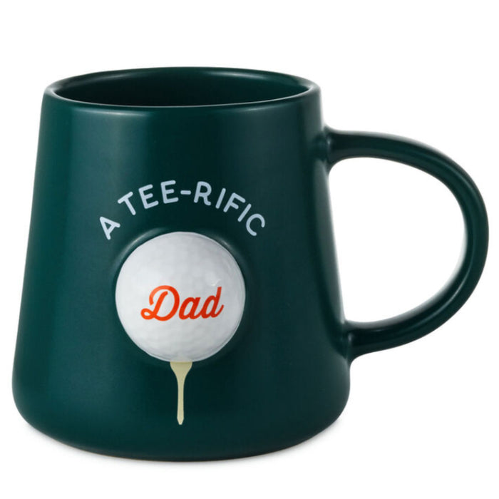 A Tee-Rific Dad Golf Ball Sculpted Mug, 15.5 oz.