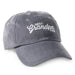 Best Grandpa Ever Gray Twill Baseball Cap