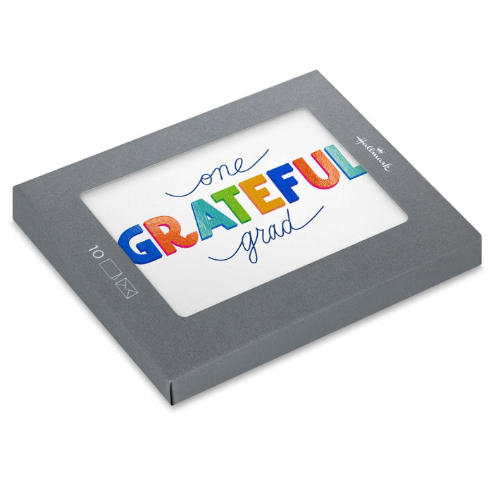 Hallmark : One Grateful Grad Graduation Thank You Note Cards
