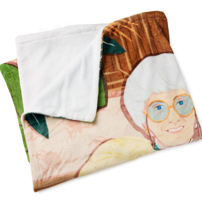 The Golden Girls at the Kitchen Table Throw Blanket