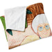 The Golden Girls at the Kitchen Table Throw Blanket