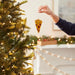 This Hallmark Pizza Slice Shatterproof Hallmark Ornament serves up a delicious dose of fun for your holiday décor.