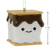 This Hallmark Smiling S'more Shatterproof Hallmark Ornament brings a sweet touch of fun to your holiday décor with its adorable smiling marshmallow sandwich design.