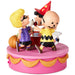 Peanuts It's the Great Pumpkin Charlie Brown Halloween collectible figurine featuring Charlie Brown, Lucy, Linus, Snoopy, and a jack-o'-lantern pumpkin.