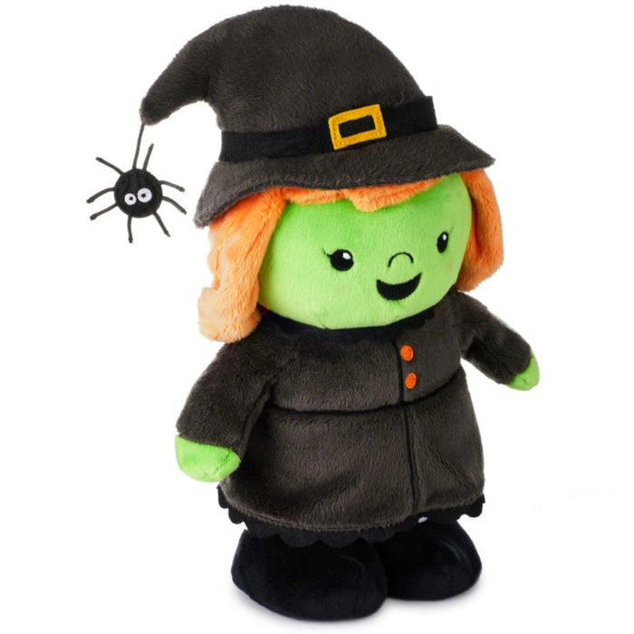 This Hallmark Brew a Potion With Me Witch Plush With Sound and Motion brings magical Halloween fun to your seasonal décor.