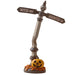 This Hallmark Hauntsville Collection Street Sign Tabletop Decoration adds a fun and spooky finishing touch to your Halloween village or seasonal display. 