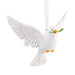 Beautiful White Dove ornament for the holidays