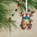 Hallmark Festive Hedgehog ornament featuring a cute hedgehog in a holiday design