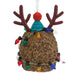 Hallmark Festive Hedgehog ornament featuring a cute hedgehog in a holiday design