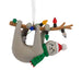 Hallmark Festive Sloth Christmas Ornament, Cute Sloth Hanging on Tree Branch, Whimsical Animal-Themed Christmas Tree Decoration