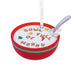 Hallmark Cereal Bowl Full of Merry Christmas Ornament, Red and Green Cereal Bowl with Alphabet Cereal, Food-Themed Resin Tree Decoration