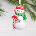 Hallmark Festive Snowman Christmas ornament featuring a cheerful snowman design for holiday tree décor
