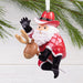 Hallmark Cowboy Santa Christmas ornament featuring a cheerful Santa Claus dressed as a Western cowboy, combining classic Christmas and country style.