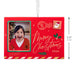 Hallmark Holiday Postcard 2026 Photo Frame Christmas ornament with red and green postcard design, “Merry Christmas 2026” message, and photo holder.