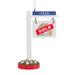 Hallmark New Home Sold 2025 Christmas ornament featuring a year-dated real estate sign with “Sold 2026” message for new homeowners.