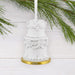 Hallmark Tiered Wedding Cake 2026 Christmas ornament featuring a two-tiered white wedding cake with ornate frosting details and a gold year-dated platter.