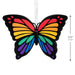 Hallmark Rainbow Butterfly Christmas ornament featuring a colorful butterfly with vibrant rainbow wings for festive tree décor and gifting.