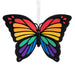 Hallmark Rainbow Butterfly Christmas ornament featuring a colorful butterfly with vibrant rainbow wings for festive tree décor and gifting.