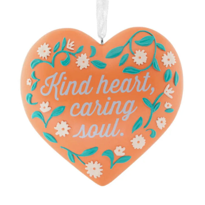 Hallmark Kind Heart Caregiver Christmas ornament celebrating caring and compassionate caregivers
