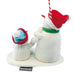 Snowball Fight 2026 Fabric Hallmark Ornament featuring a playful winter snowball fight scene.
