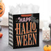 This Hallmark 13" Orange Letters with Bats on Black Large Halloween Gift Bag With Gift Tag makes Halloween gift-giving fun, festive, and effortless. 