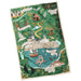 Harry Potter™ Marauder's Map tea towel measuring 18 x 26 inches featuring the iconic magical map design, ideal for kitchen décor, drying dishes, and gifting to Harry Potter fans.