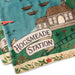 Harry Potter™ Marauder's Map Throw Blanket 50x60 Soft Cozy Fleece Blanket