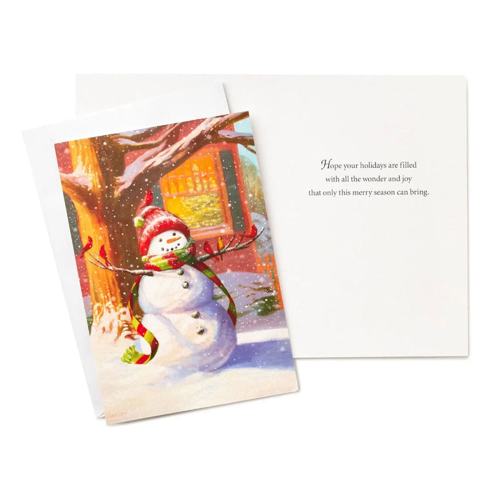 Hallmark Heartwarming Home assorted Christmas greeting cards, box of 24 festive holiday designs