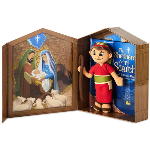 Shepherd on the Search Advent activity plush and book for children’s Christmas Advent tradition