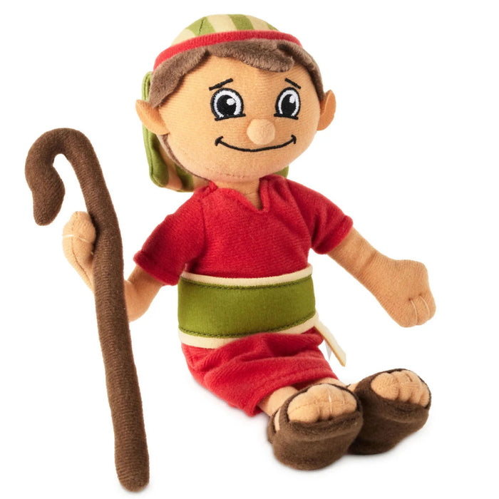Shepherd on the Search Advent activity plush and book for children’s Christmas Advent tradition