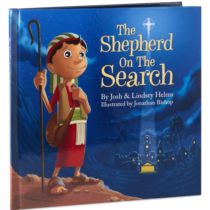 Shepherd on the Search Advent activity plush and book for children’s Christmas Advent tradition