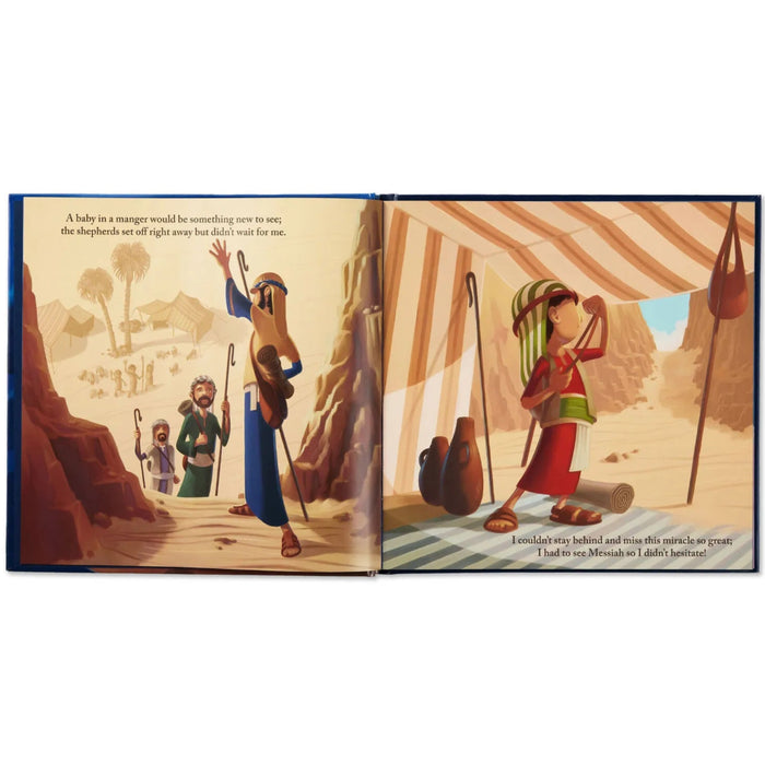 Shepherd on the Search Advent activity plush and book for children’s Christmas Advent tradition