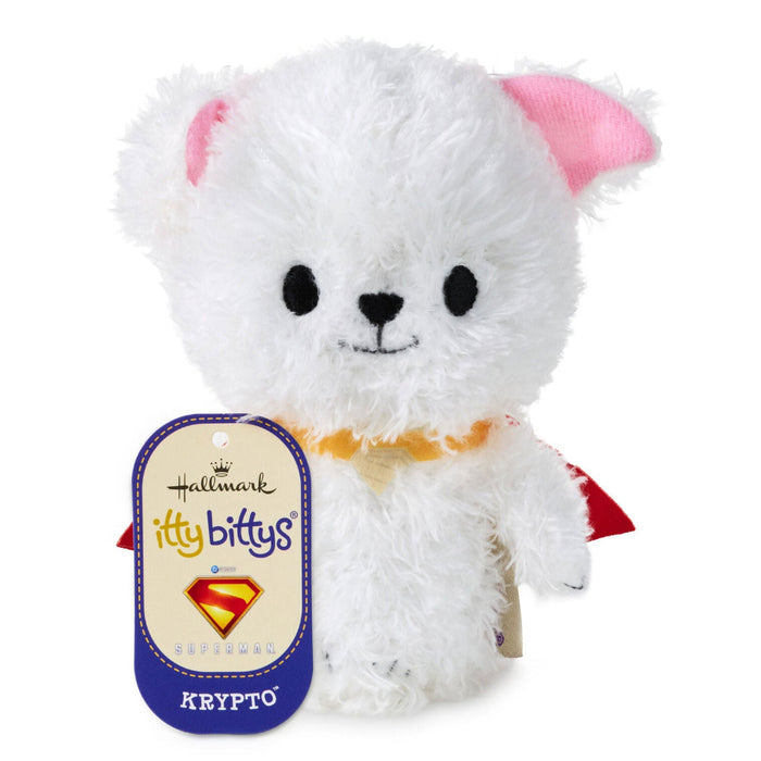 Krypto the Superdog itty bittys plush with red cape