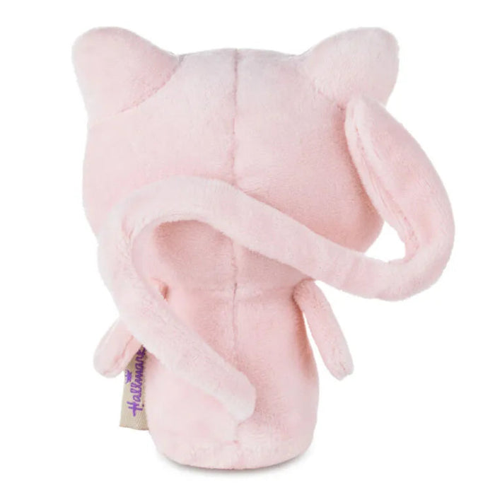 Hallmark itty bittys® Pokémon Mew Plush, 4 inches, featuring the Mew character in a compact, cute plush design.