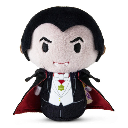 This Hallmark itty bittys® Universal Monsters Dracula Plush brings a classic horror icon to life in a fun and collectible design. 