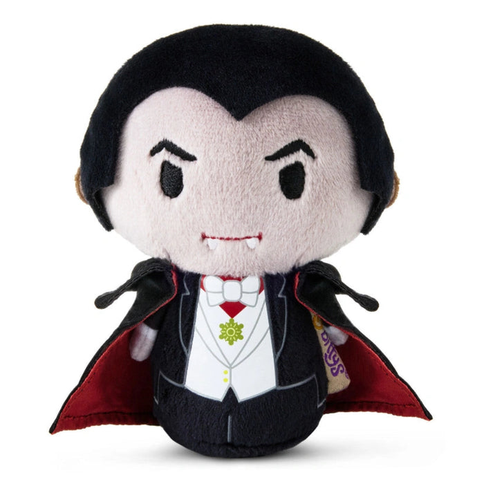 This Hallmark itty bittys® Universal Monsters Dracula Plush brings a classic horror icon to life in a fun and collectible design. 