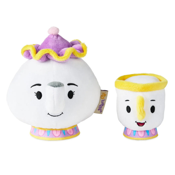 itty bittys Disney Beauty and the Beast Mrs. Potts and Chip plush set of two characters