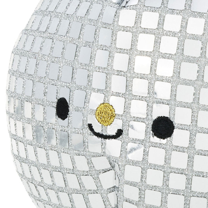 Small Disco Ball Plush With Sound, 6"