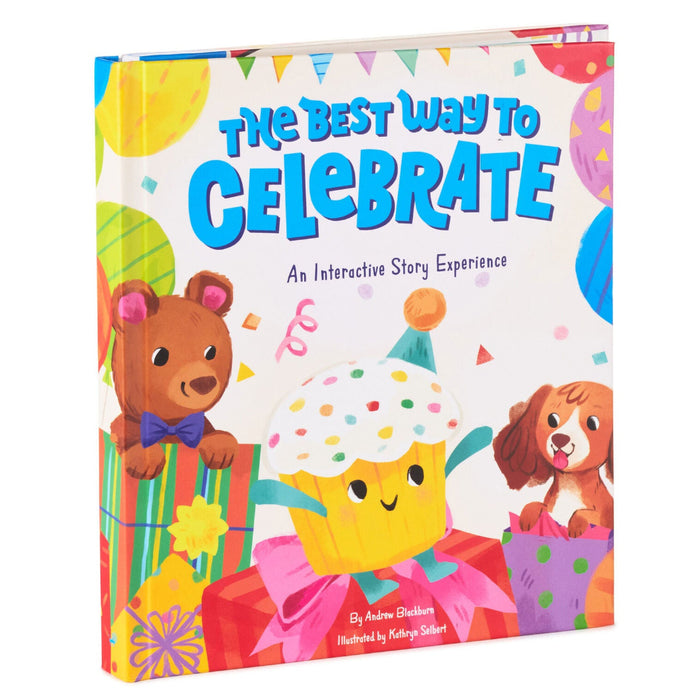 Hallmark : The Best Way to Celebrate Interactive Cupcake Plush and Book With Sound